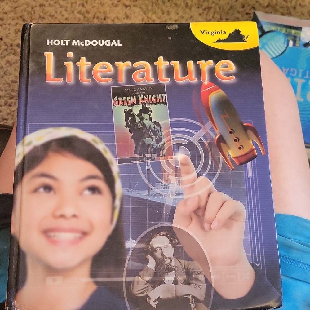 Holt McDougal Literature Textbook